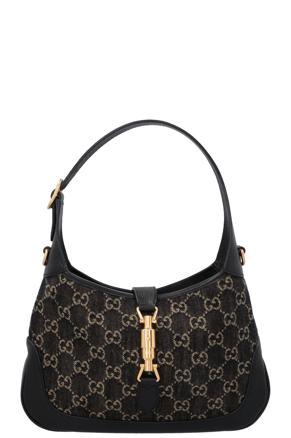 GUCCI Jackie 1961 Small Denim Black