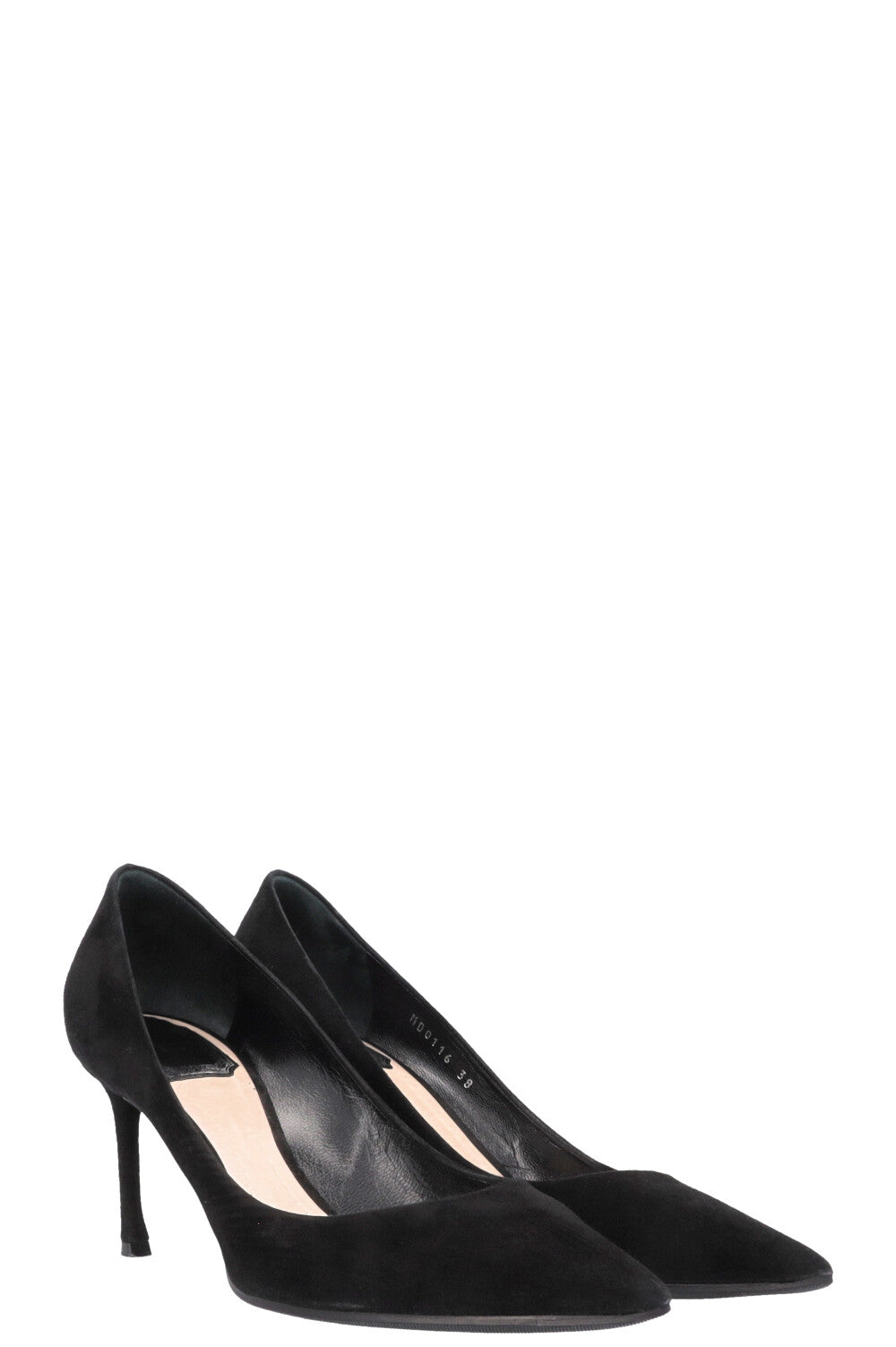 Dior Heels Suede Black Shoes