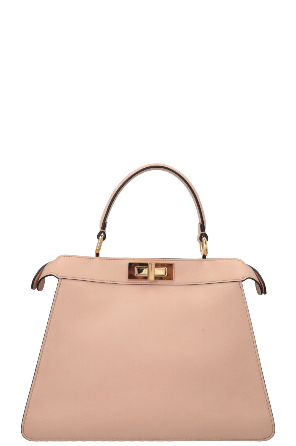 Fendi Peekaboo ISeeU Bag Selleria Blush Medium Handbag