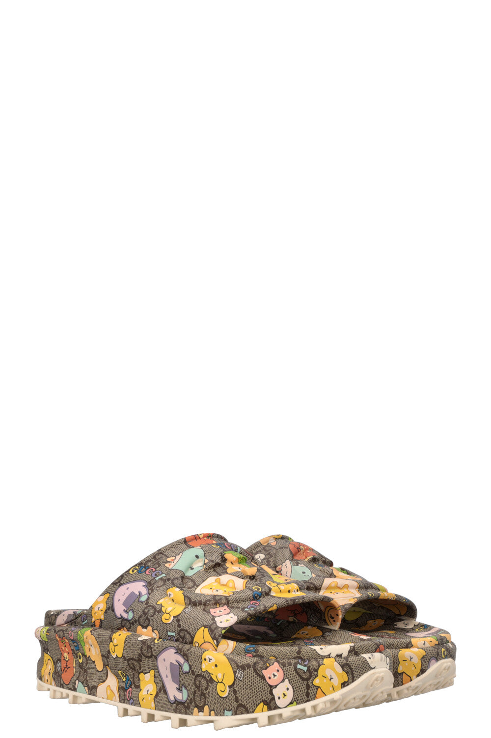 Gucci x Pikarar GG Animal Print Slide