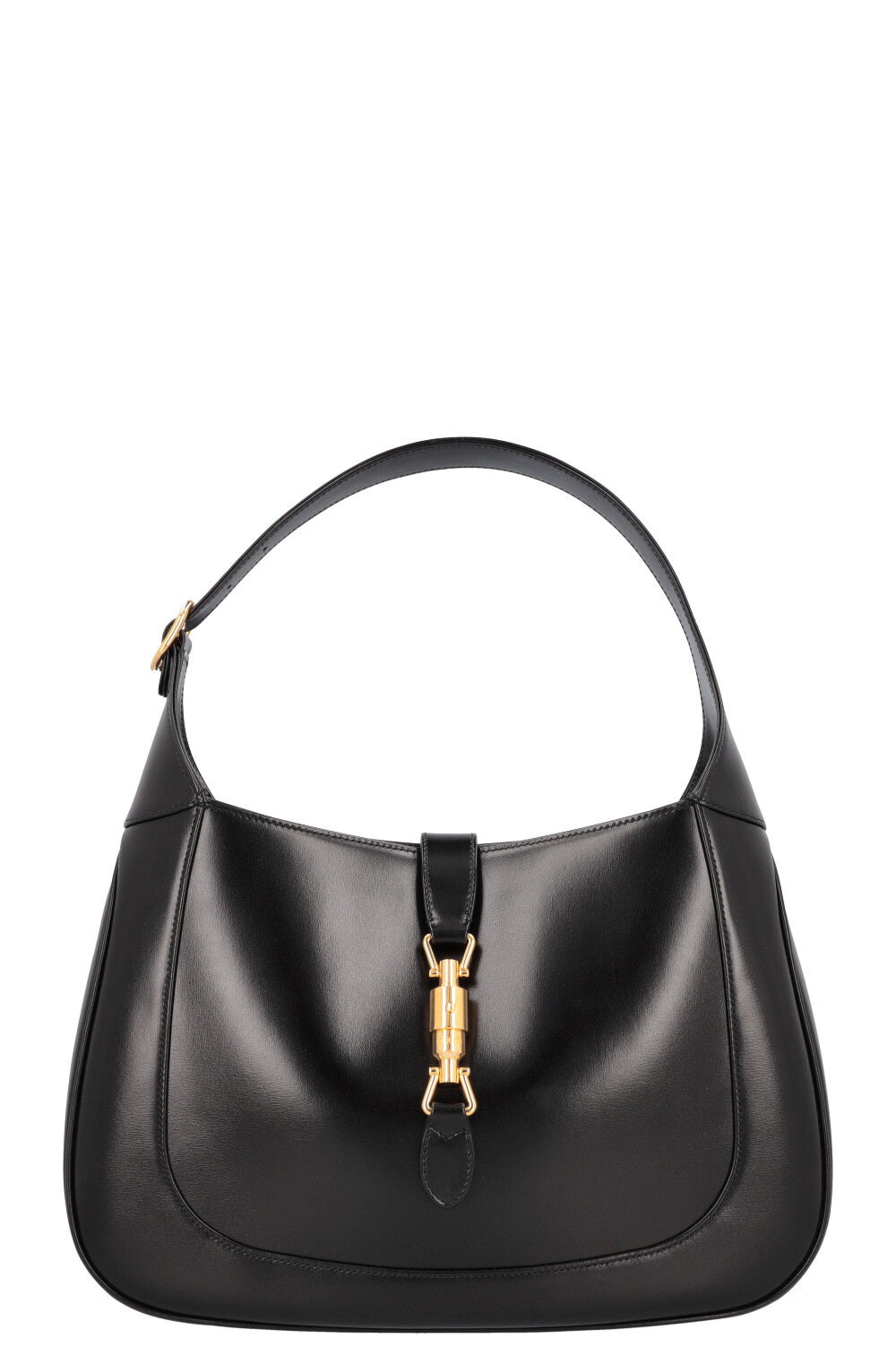 GUCCI Medium Jackie Leather Black