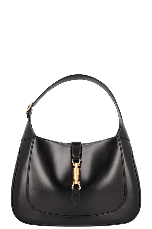 GUCCI Medium Jackie Leather Black