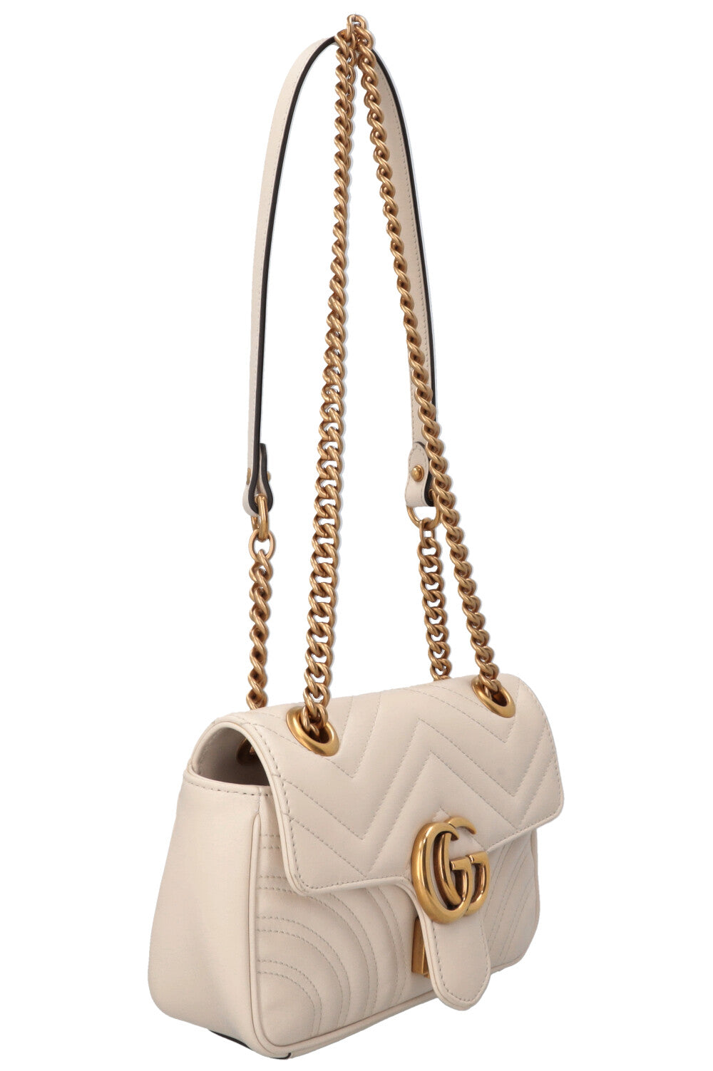 GUCCI Small Marmont Crossbody Bag Ivory
