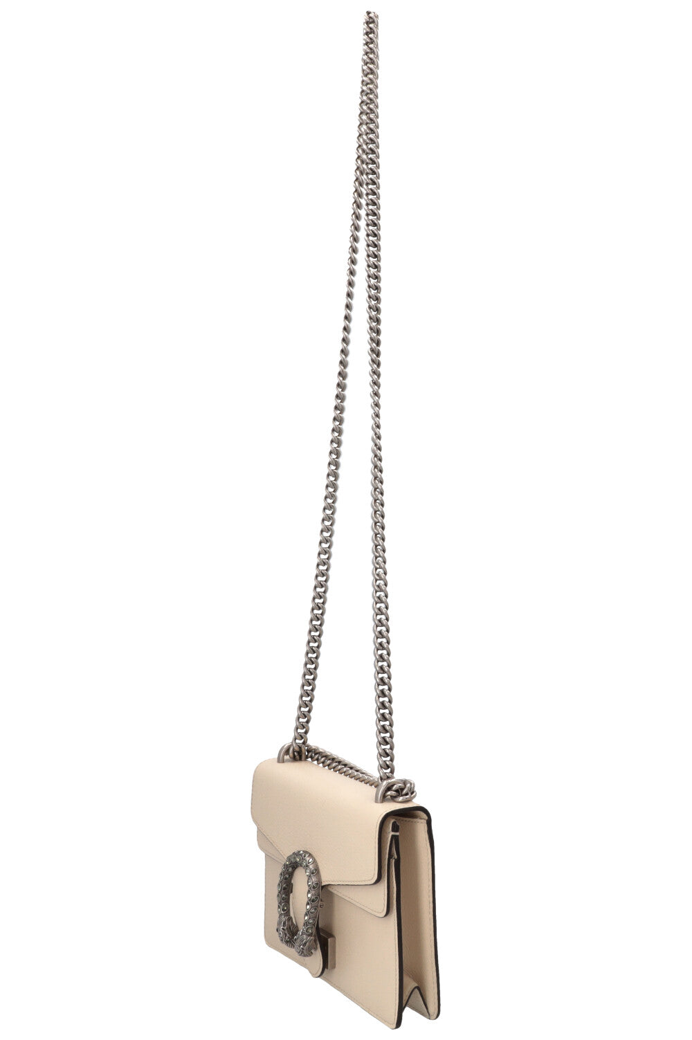 GUCCI Small Dionysus Crossbody Bag White