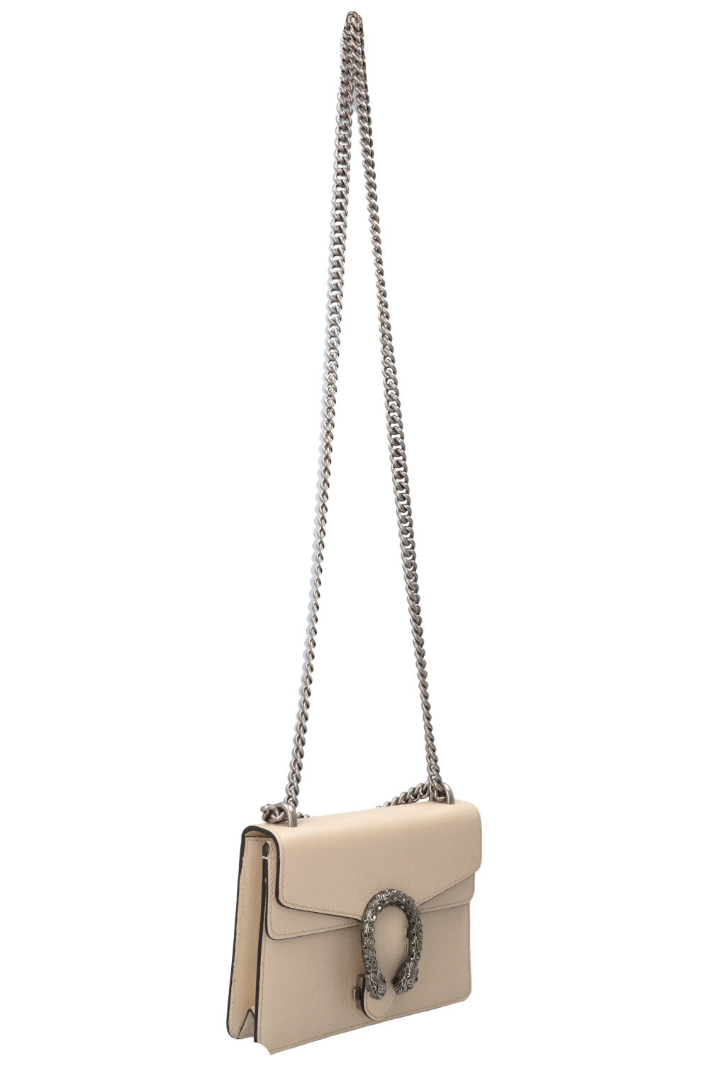 GUCCI Small Dionysus Crossbody Bag White