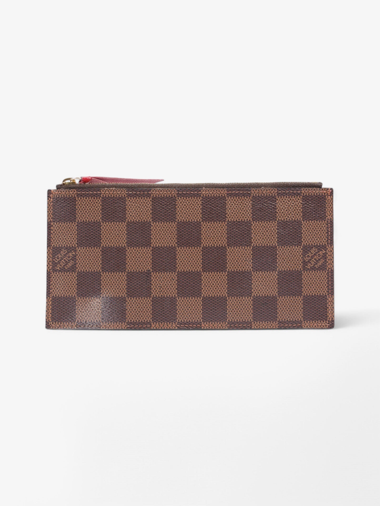 Louis Vuitton Felicie Insert Ebene Coated Damier Canvas Coated Canvas Apparel