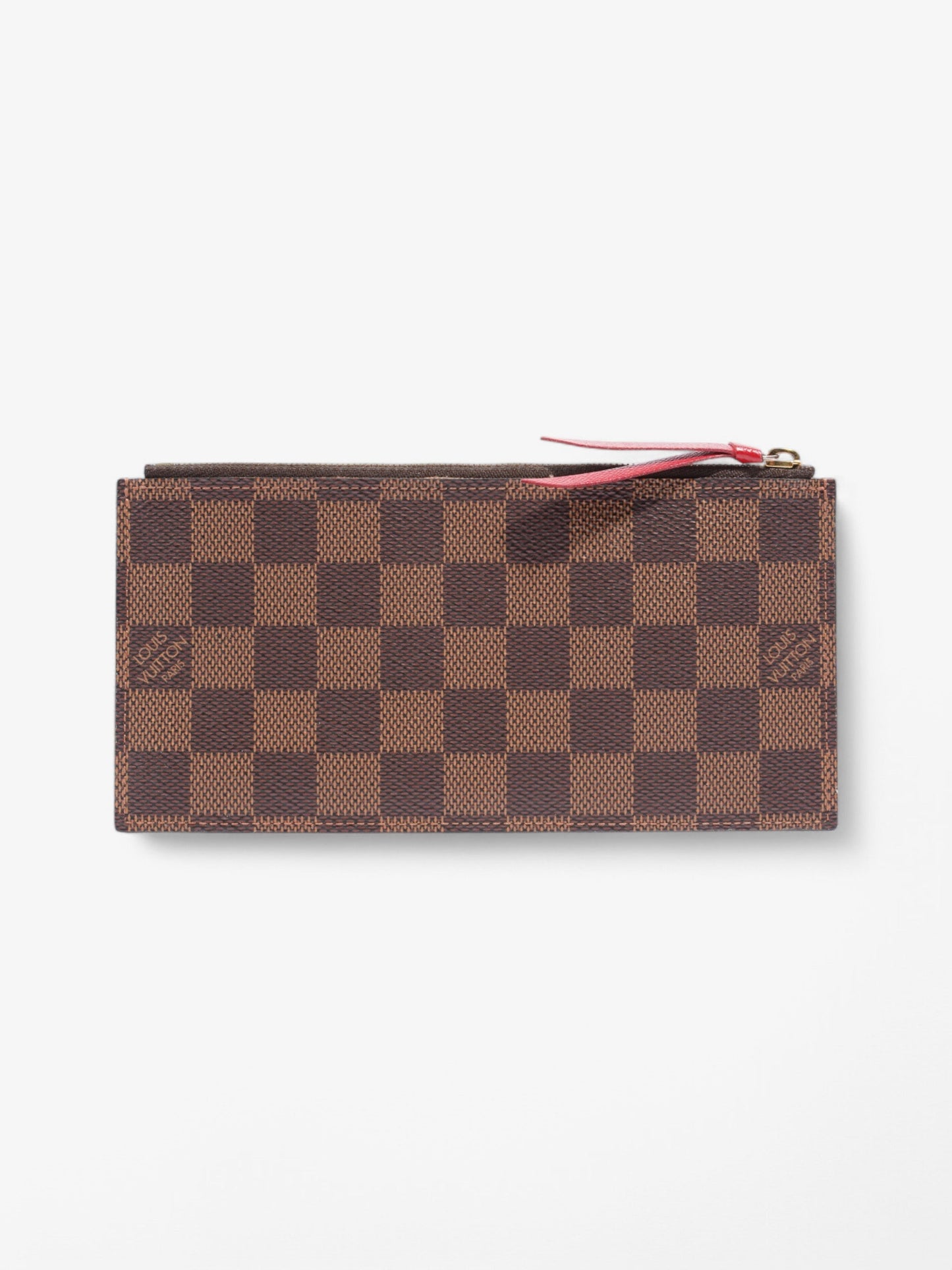 Louis Vuitton Felicie Insert Ebene Coated Damier Canvas Coated Canvas Apparel