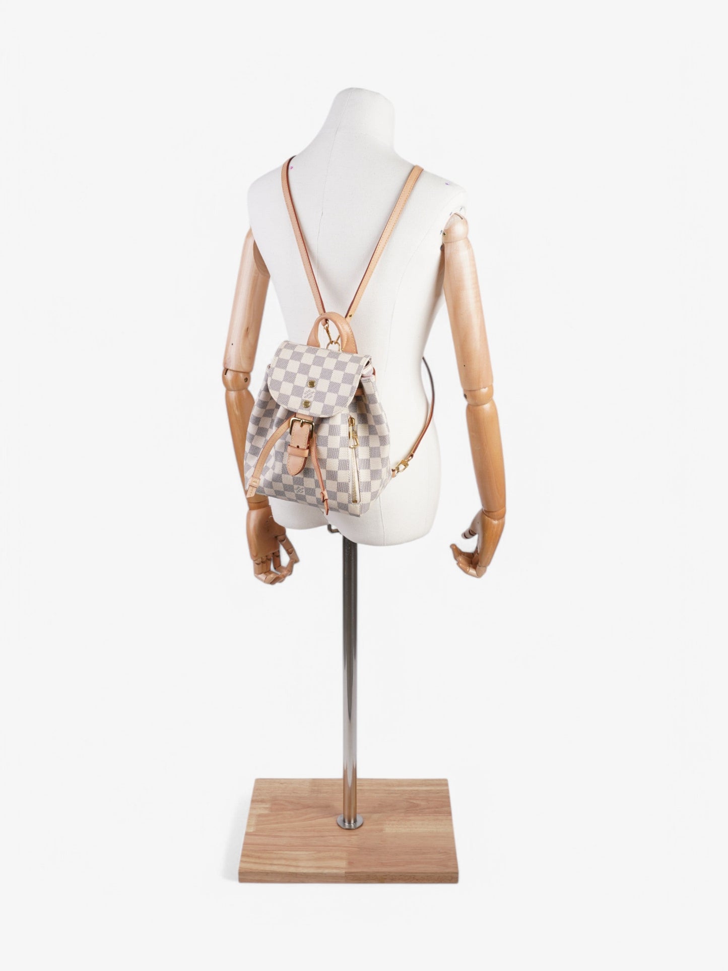Louis Vuitton Sperone Backpack Azur Coated BB Canvas Coated Canvas Damier Apparel