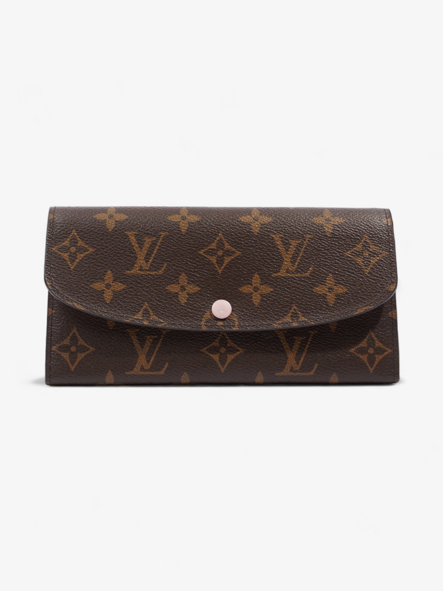 Louis Vuitton Emilie Rose Ballerine Coated Monogram Canvas Coated Canvas Wallet Case