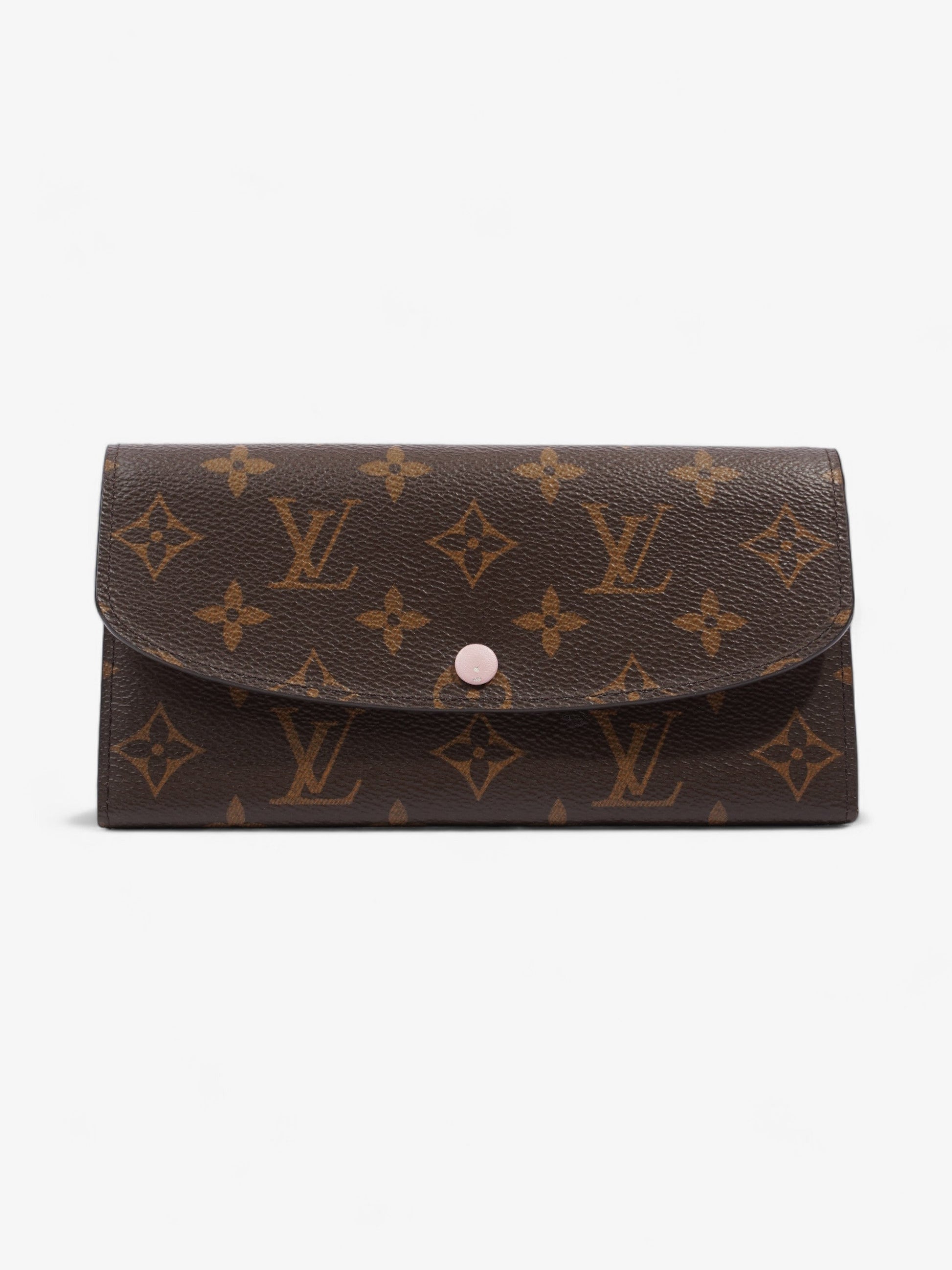 Louis Vuitton Emilie Rose Ballerine Coated Monogram Canvas Coated Canvas Wallet Case