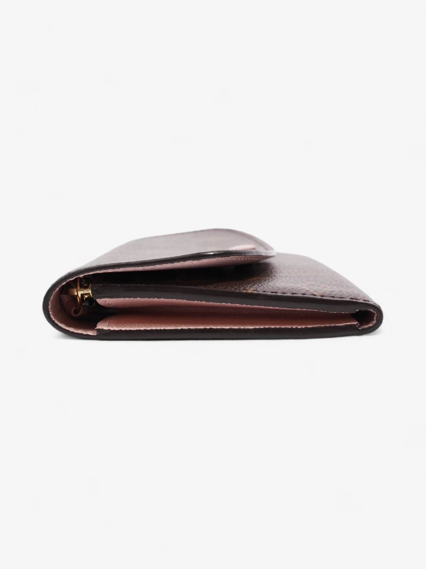 Louis Vuitton Emilie Rose Ballerine Coated Monogram Canvas Coated Canvas Wallet Case