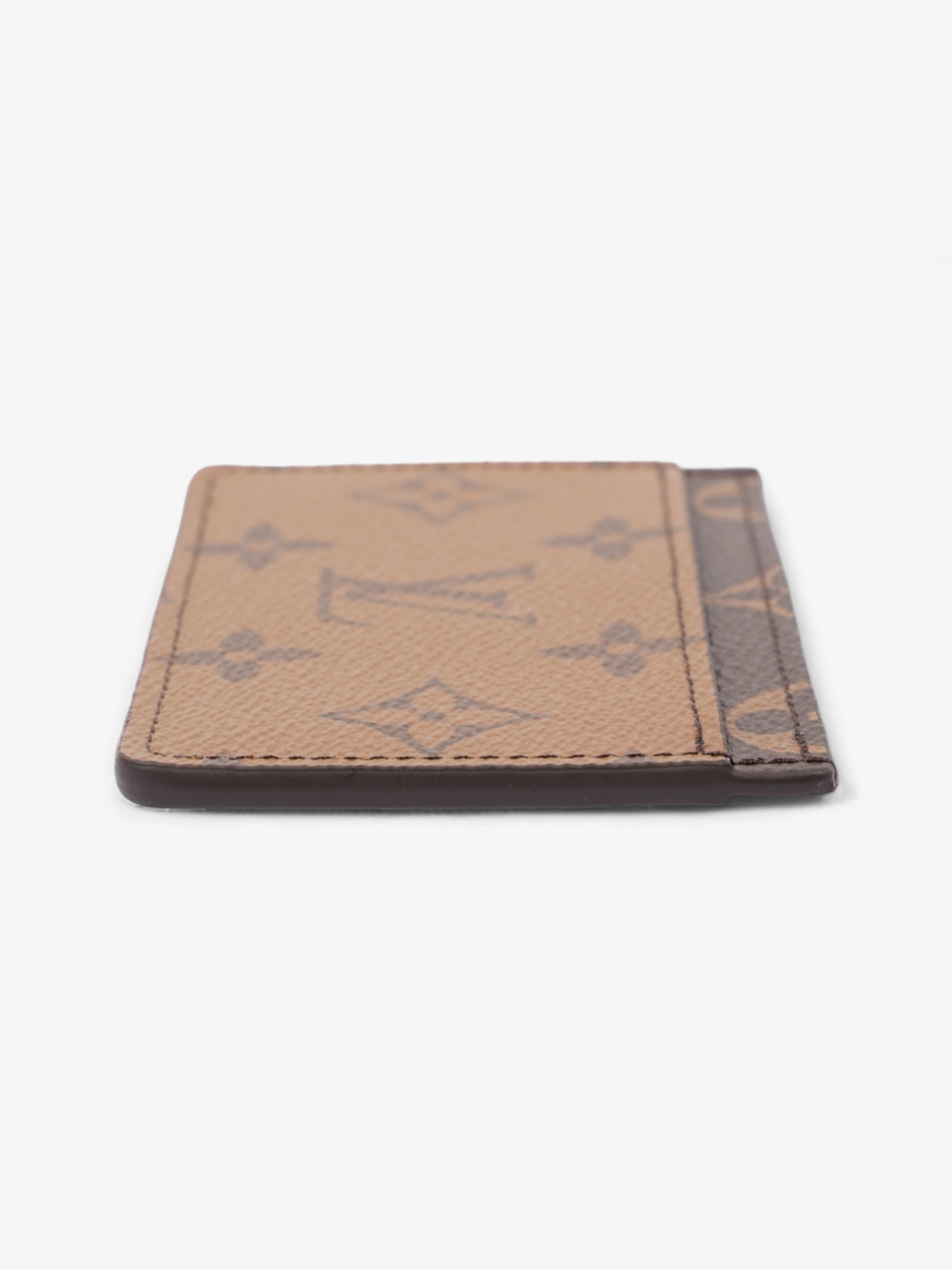 Louis Vuitton Card holder Reverse Coated Monogram Canvas Coated Canvas Wallet Case Coated Canvas