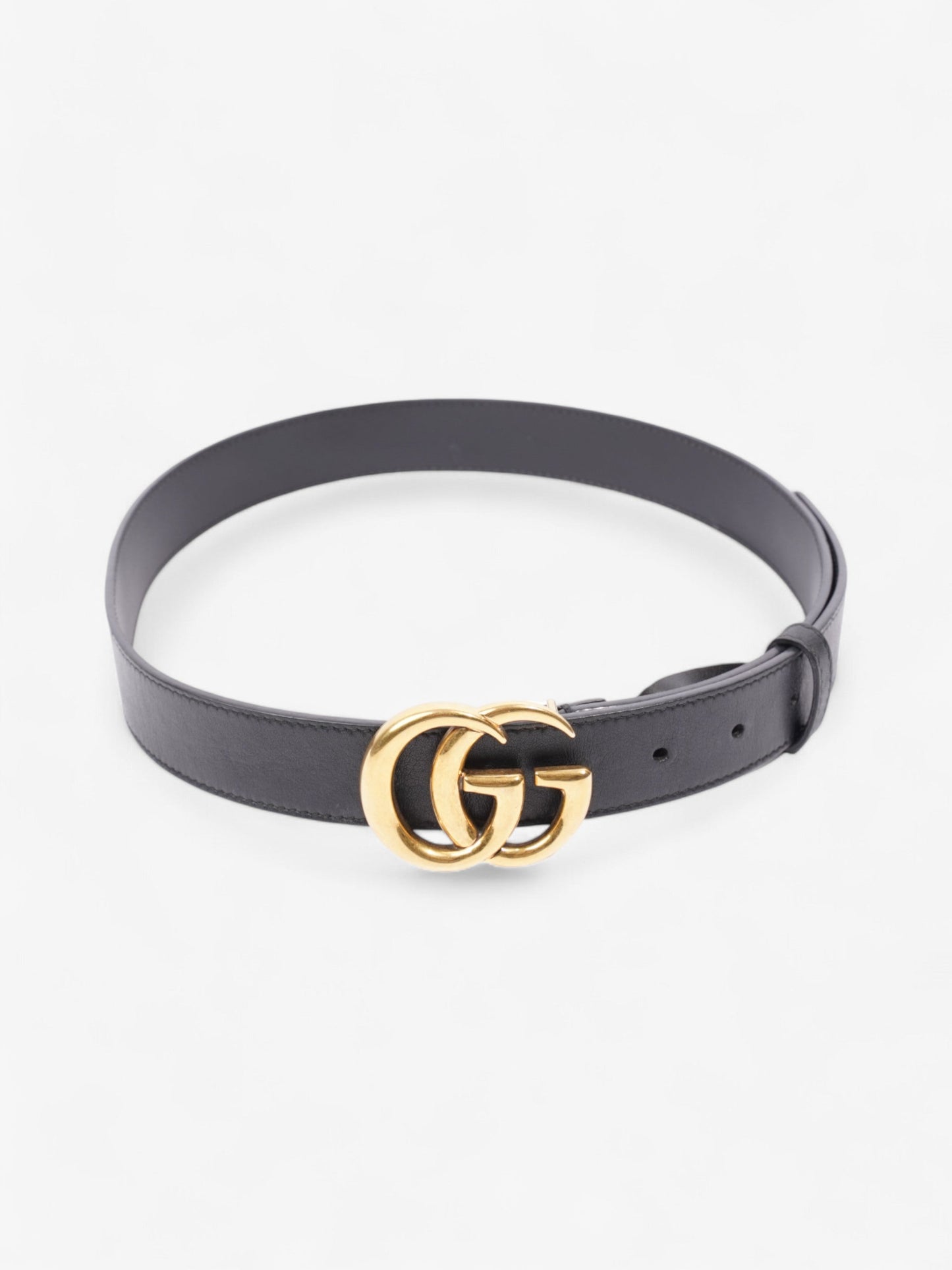 Gucci Marmont Belt Handbag Leather Black Accessory 16