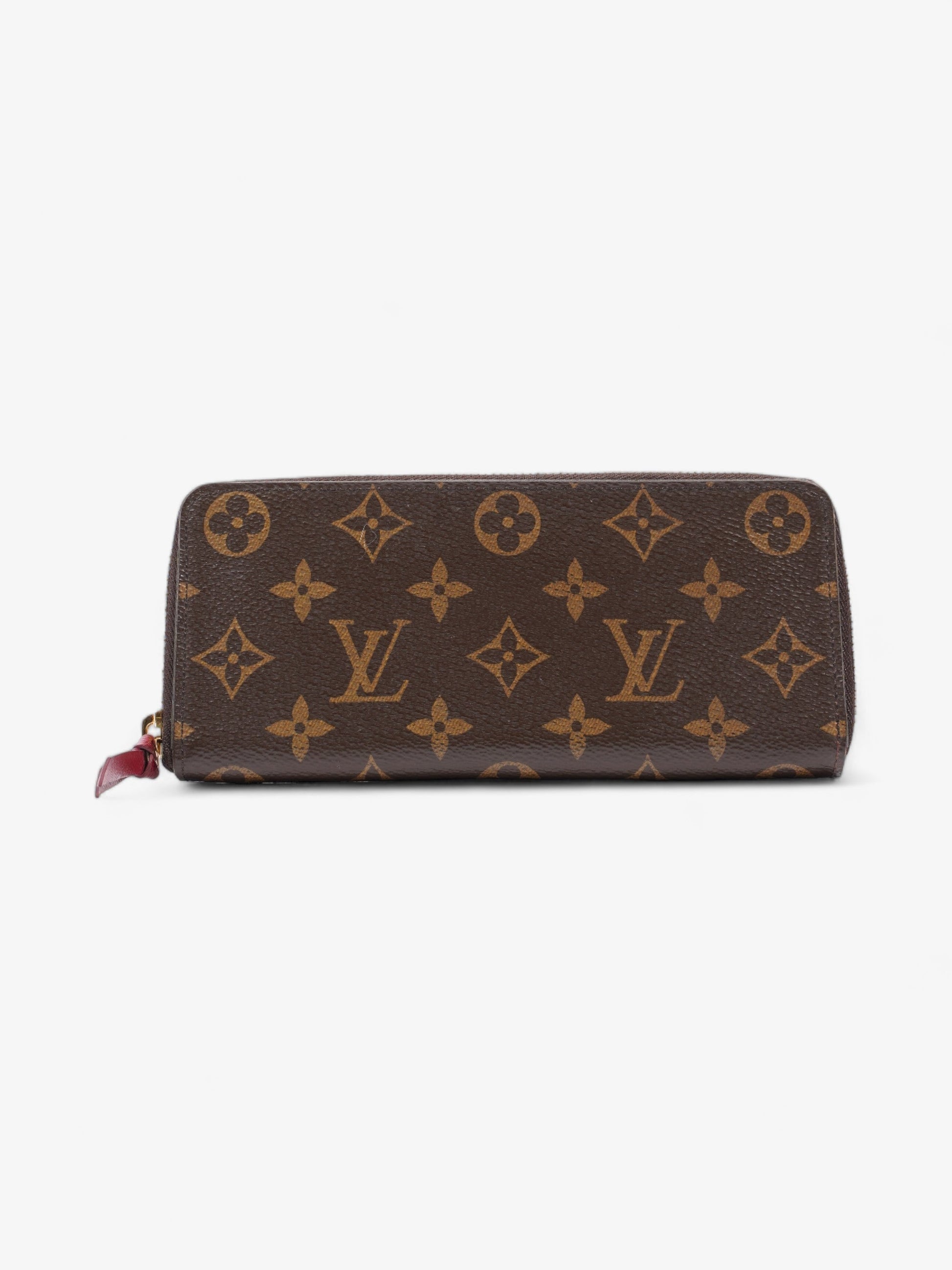 Louis Vuitton Clemence Coated Monogram Canvas Coated Canvas Wallet Case Canvas 5