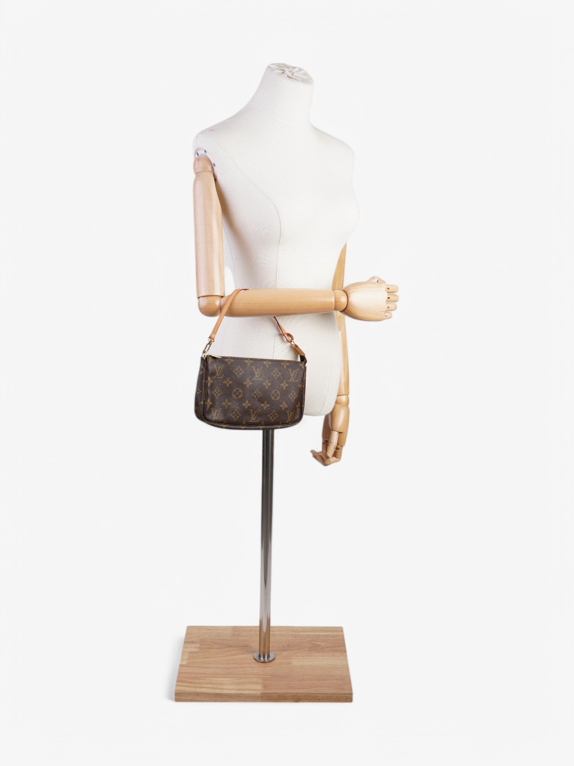 Louis Vuitton Pochette Accessoires Coated Monogram Canvas Coated Canvas Apparel Canvas 134