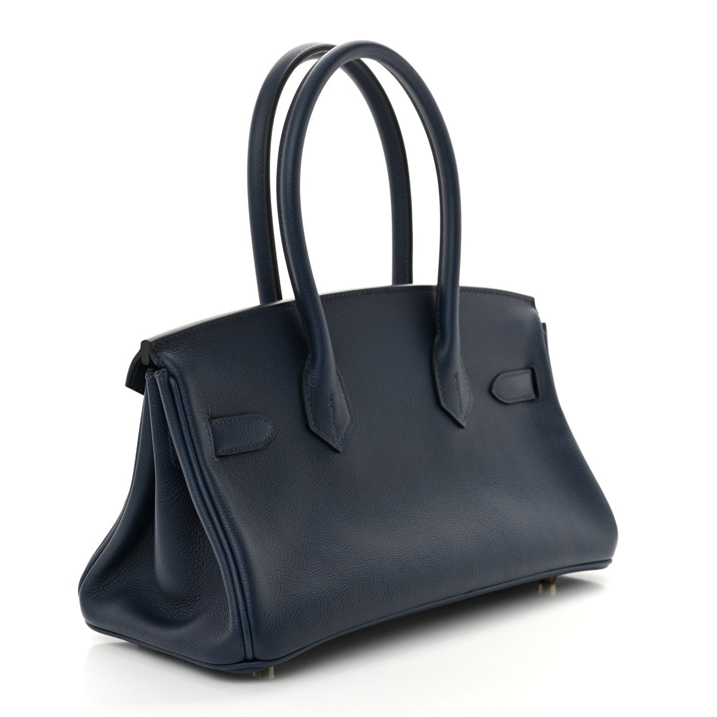 Hermes Evercolor Shoulder Birkin Light Bleu Abysse Shoulder Bag