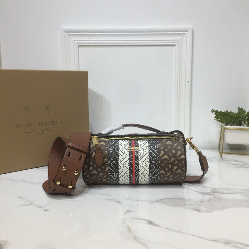 Top Quality The Stripe Barrel Bag For Canvas Monogram Travel Bag 83In21Cm 8572