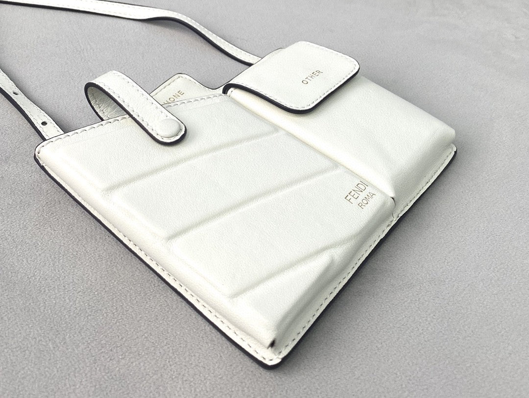 Fi Bustine Pockets Bag For Woman White Mini Travel Bag