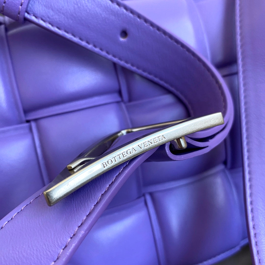 Top Quality Padded Cassette Bag For Women Travel Bag Violet 3869