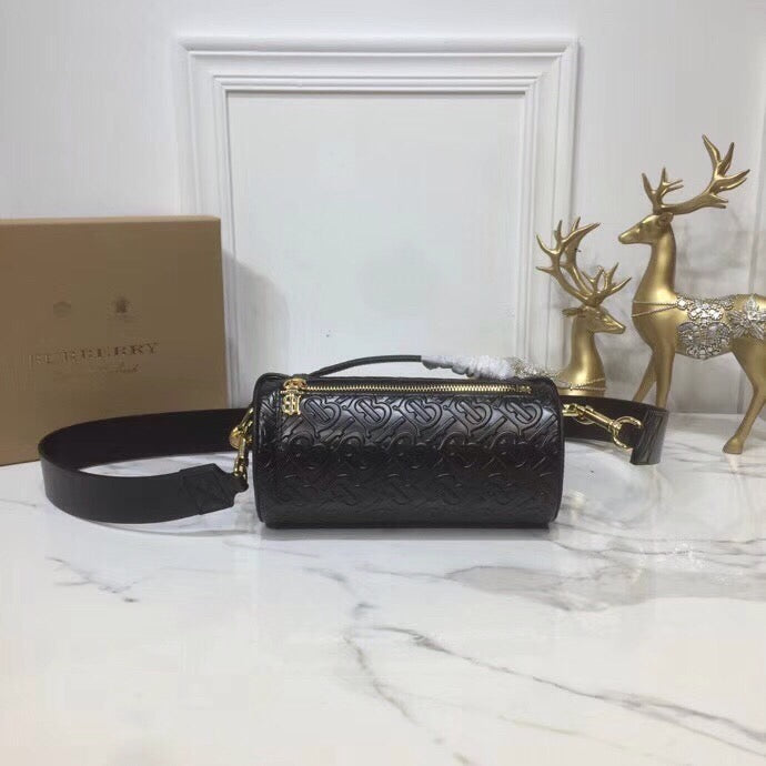 Top Quality Barrel Bag For Women Bags Monogram Black Travel Bag 10In27Cm 9489