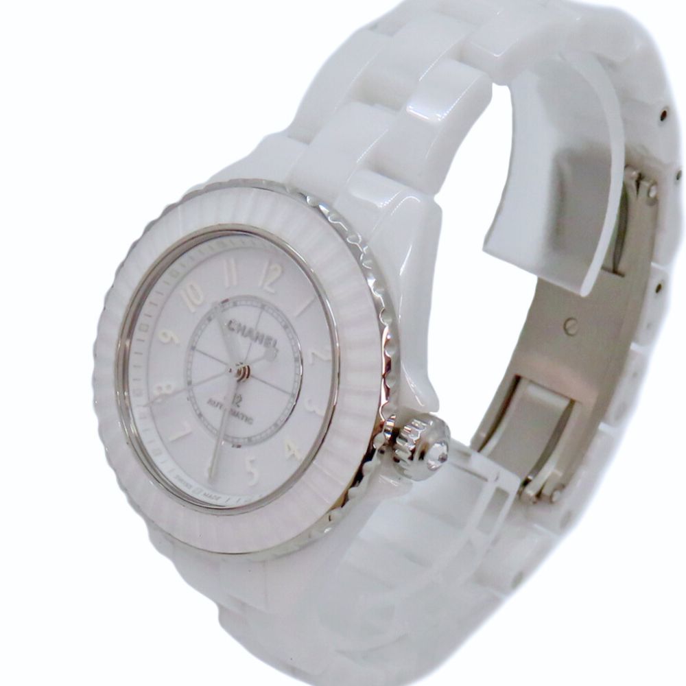 Chanel J12 Caliber 12.2 Edition 1 White Ceramic Automatic Bag