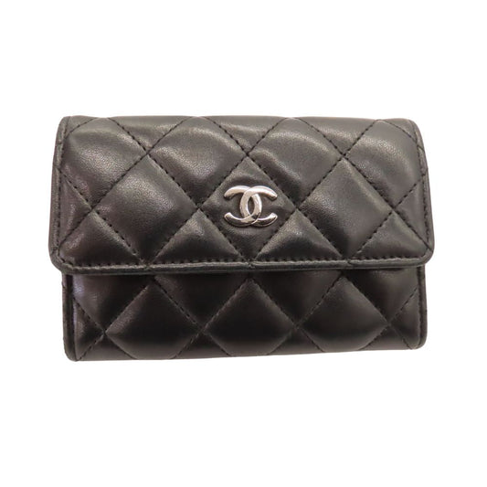 Chanel Matelassé Lambskin Card Case Bag