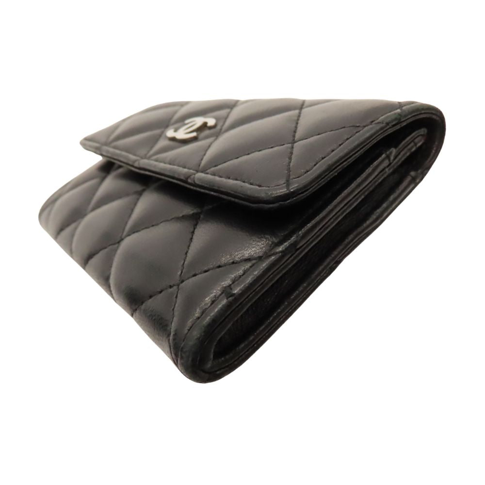 Chanel Matelassé Lambskin Card Case Bag