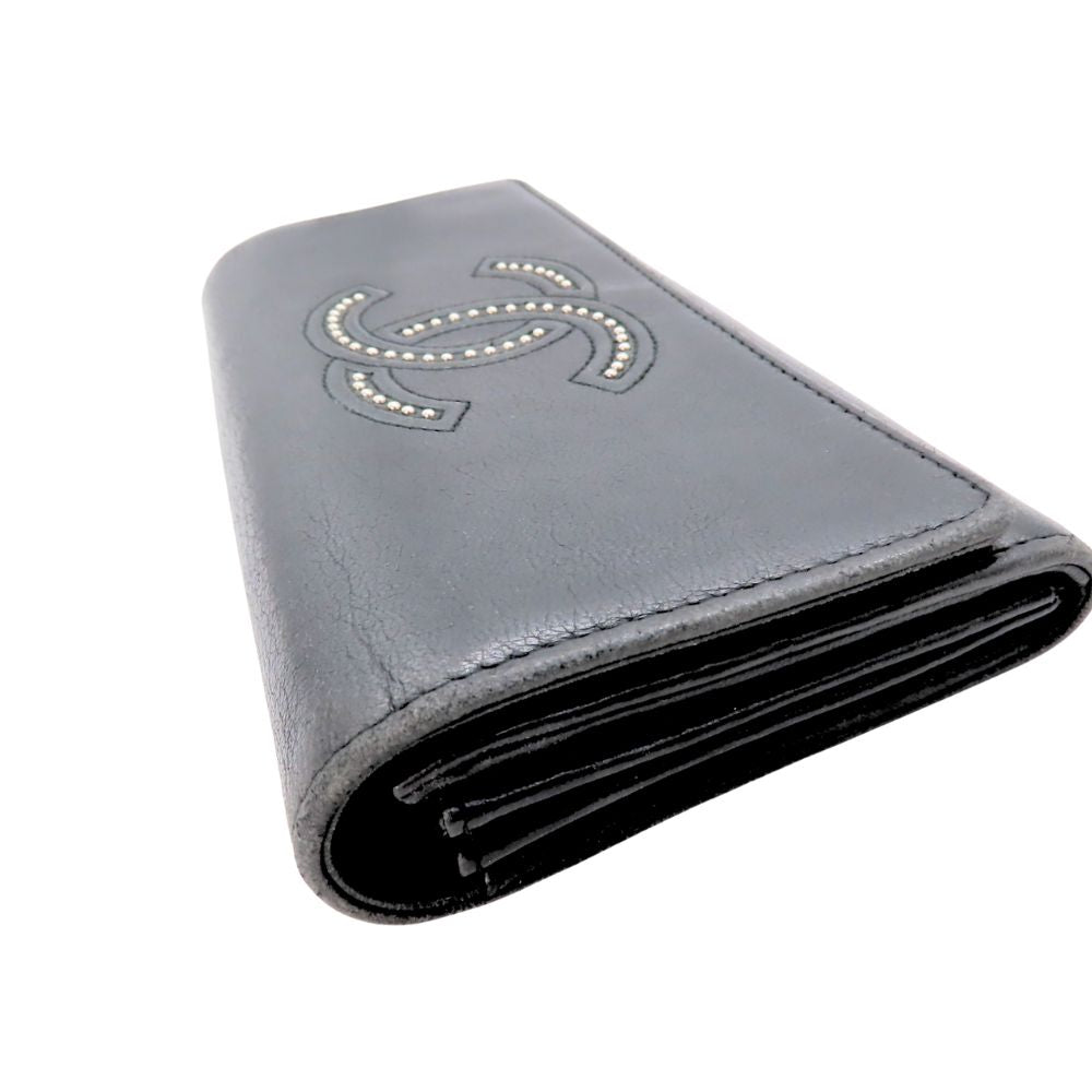 Chanel Long Wallet Leather Long Wallet