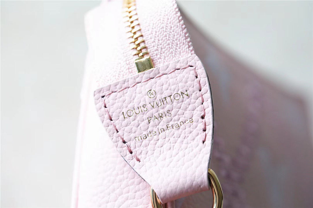 Top Quality Pochette Accessoires Empreinte For Women Monogram Pink Crossbody Bag