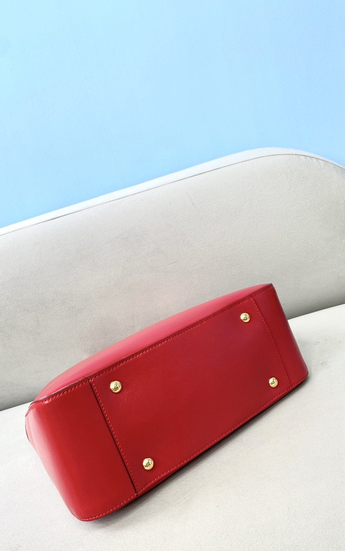 Fendi Ff Red Small Shoulder Bag