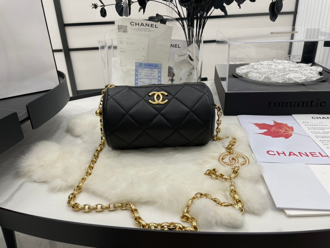 CHL Bowling 11cm 4.3in B08482 Black Mini Bag As3384 B08482