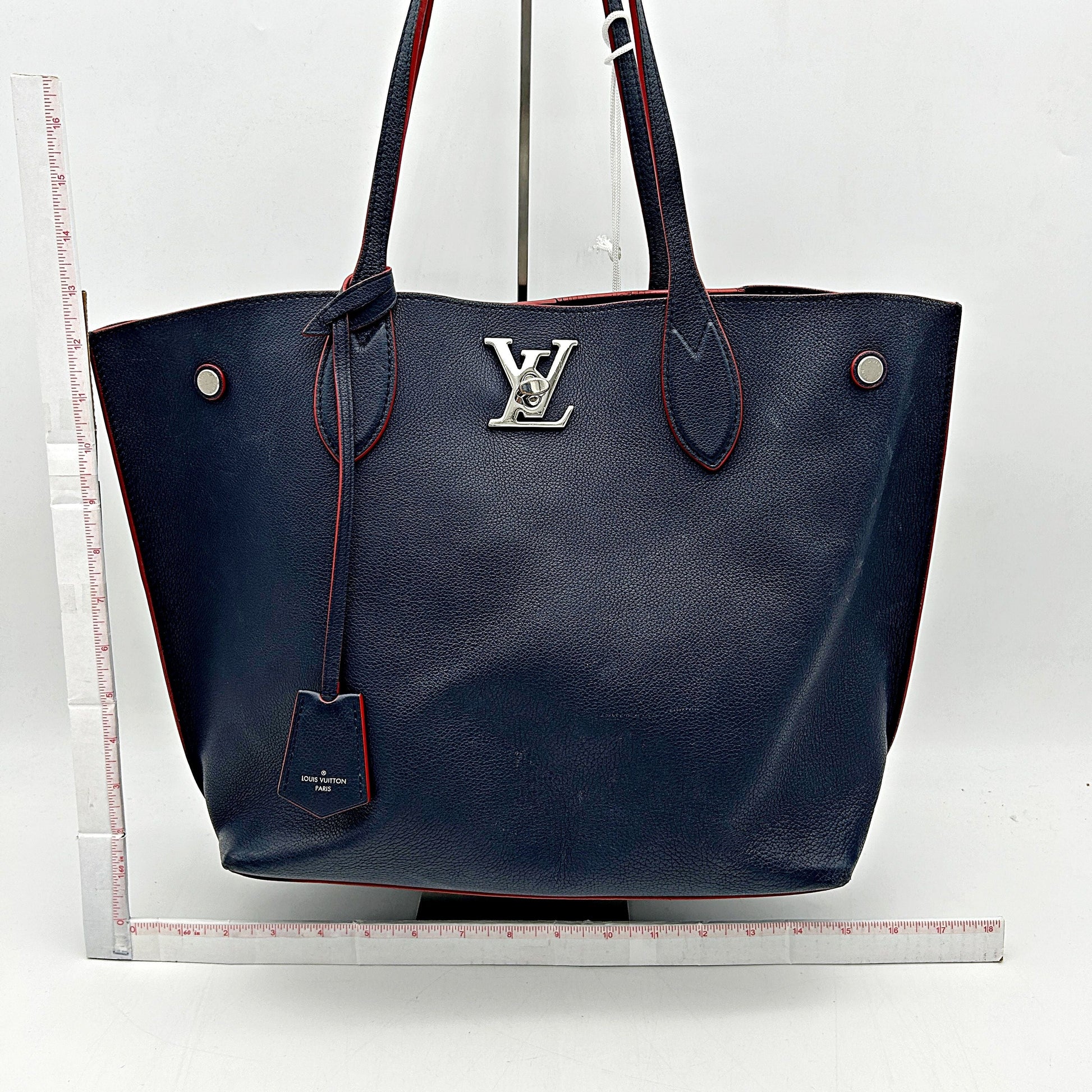 Louis Vuitton LV Monogram Lockme - Blue Totes, Handbags LA34265