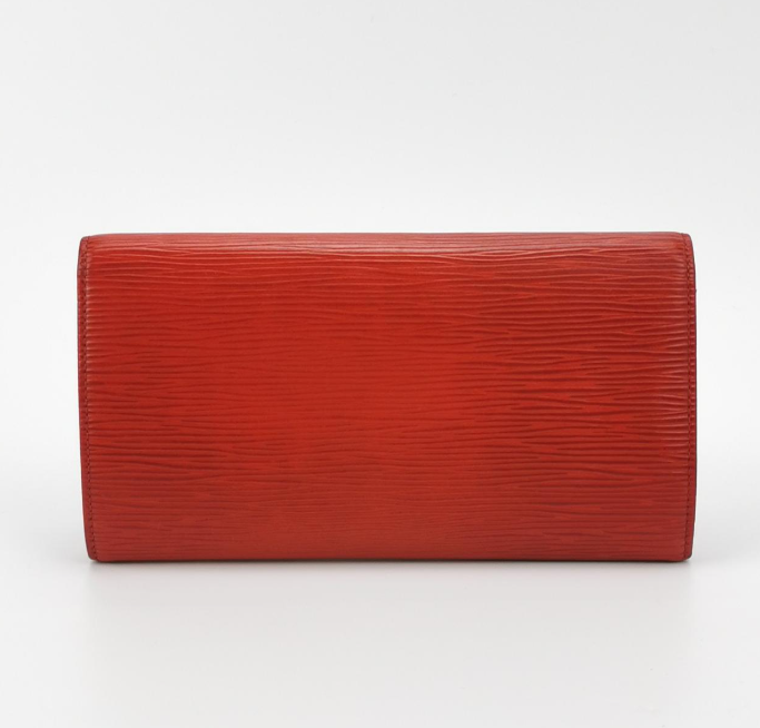 Louis Vuitton (LV) Wallet 1995year red