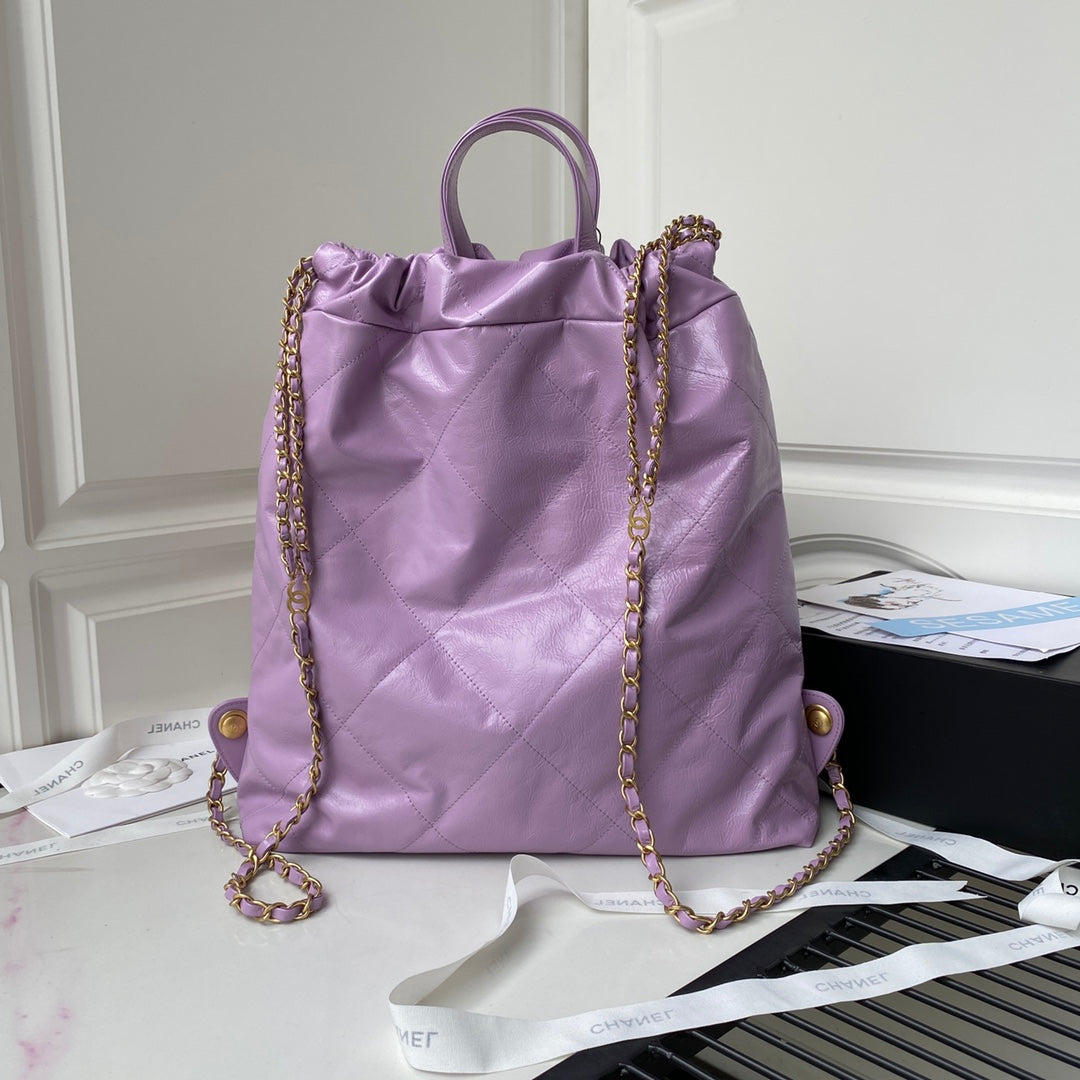 CHL Backpack Purple Shiny 51cm Large Bag 51Cm20In