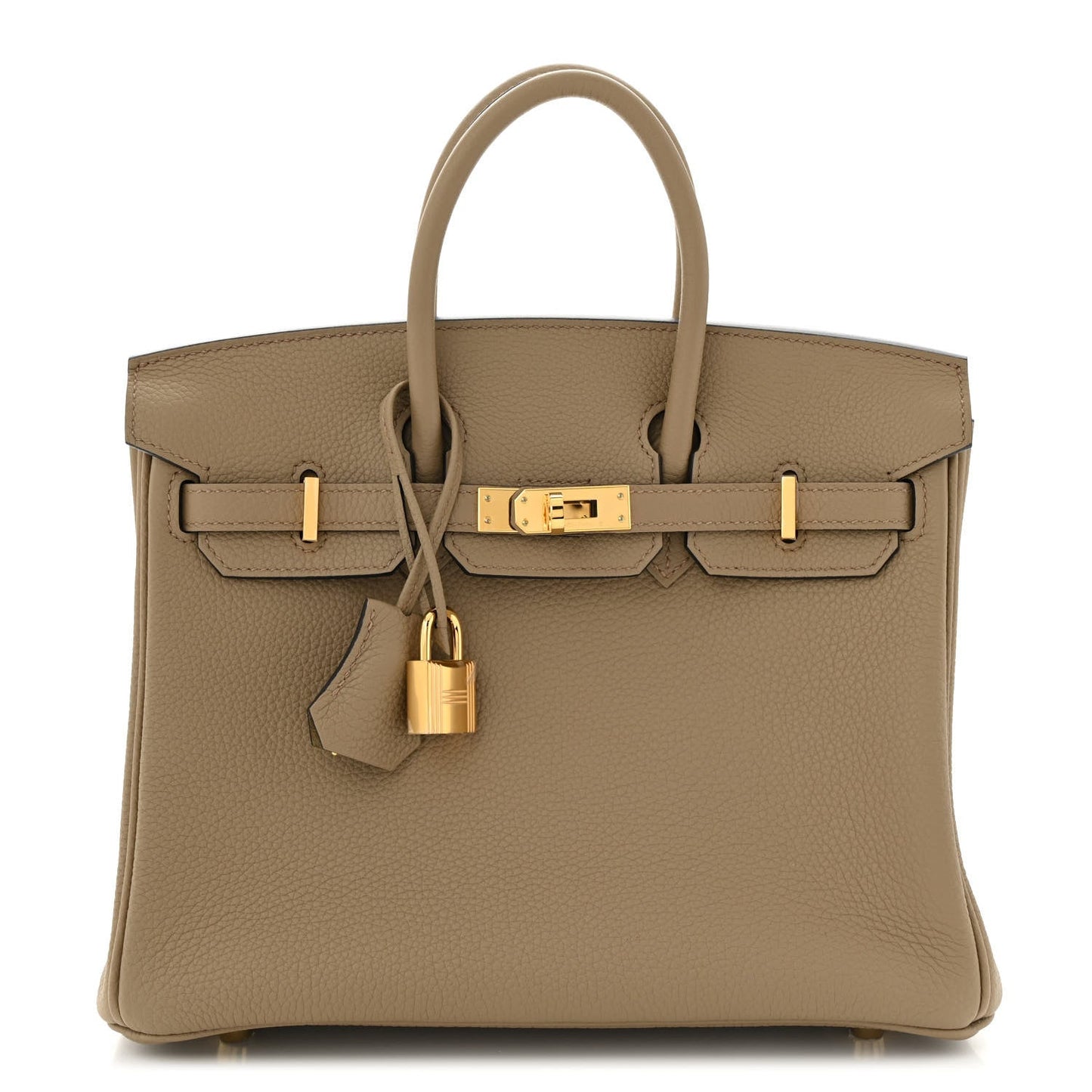 Hermes Togo Birkin Marfa Handbag Beige Travel Bag