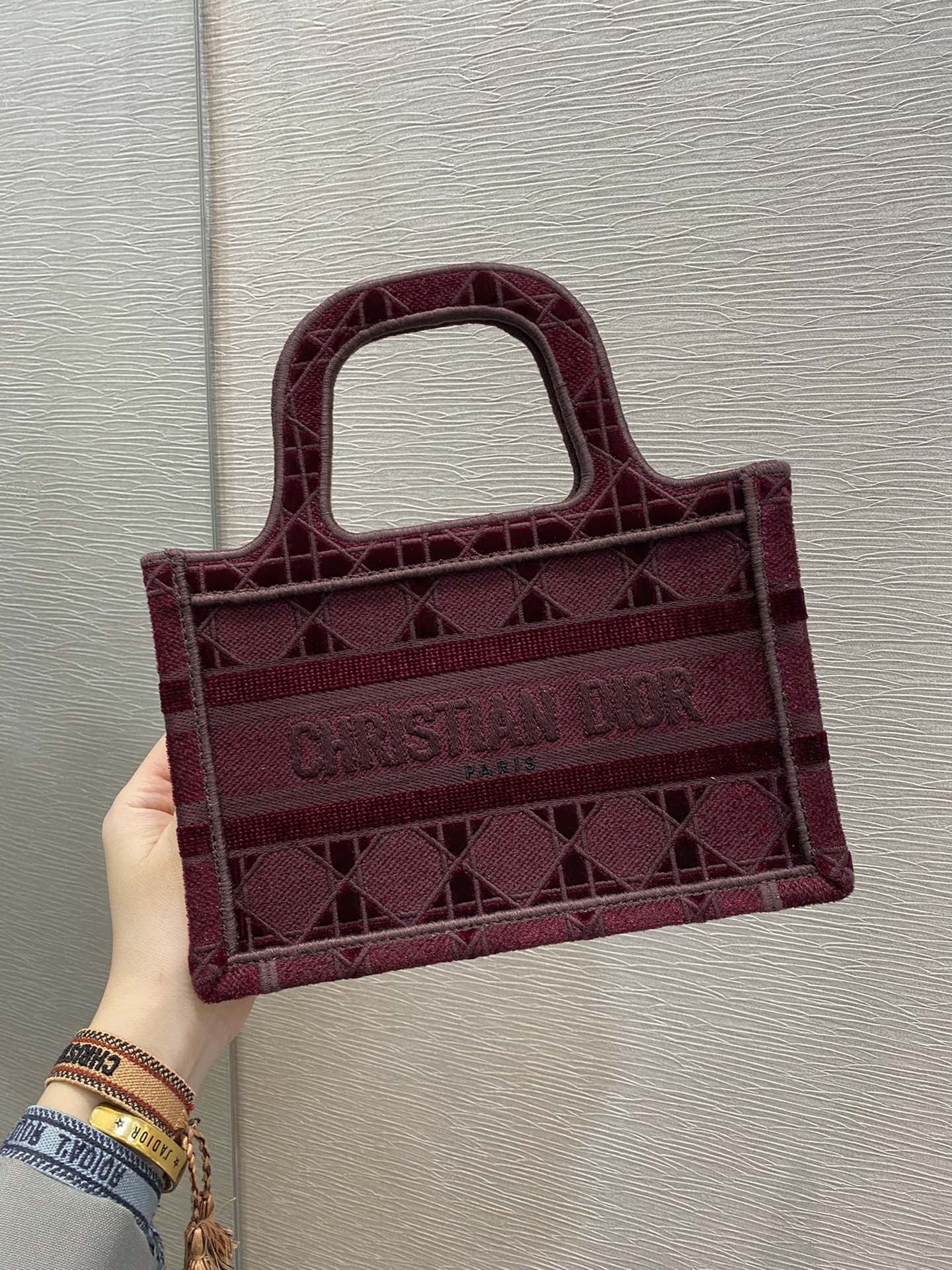 Book Oblique Cd Canvas Red Mini Tote Bag