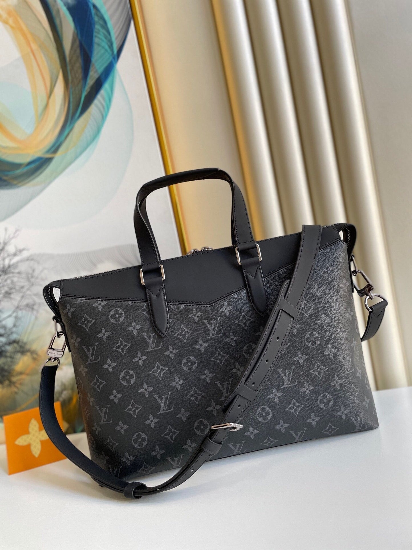 Top Quality Briefcase Explorer Eclipse For Men Canvas Monogram Crossbody Bag