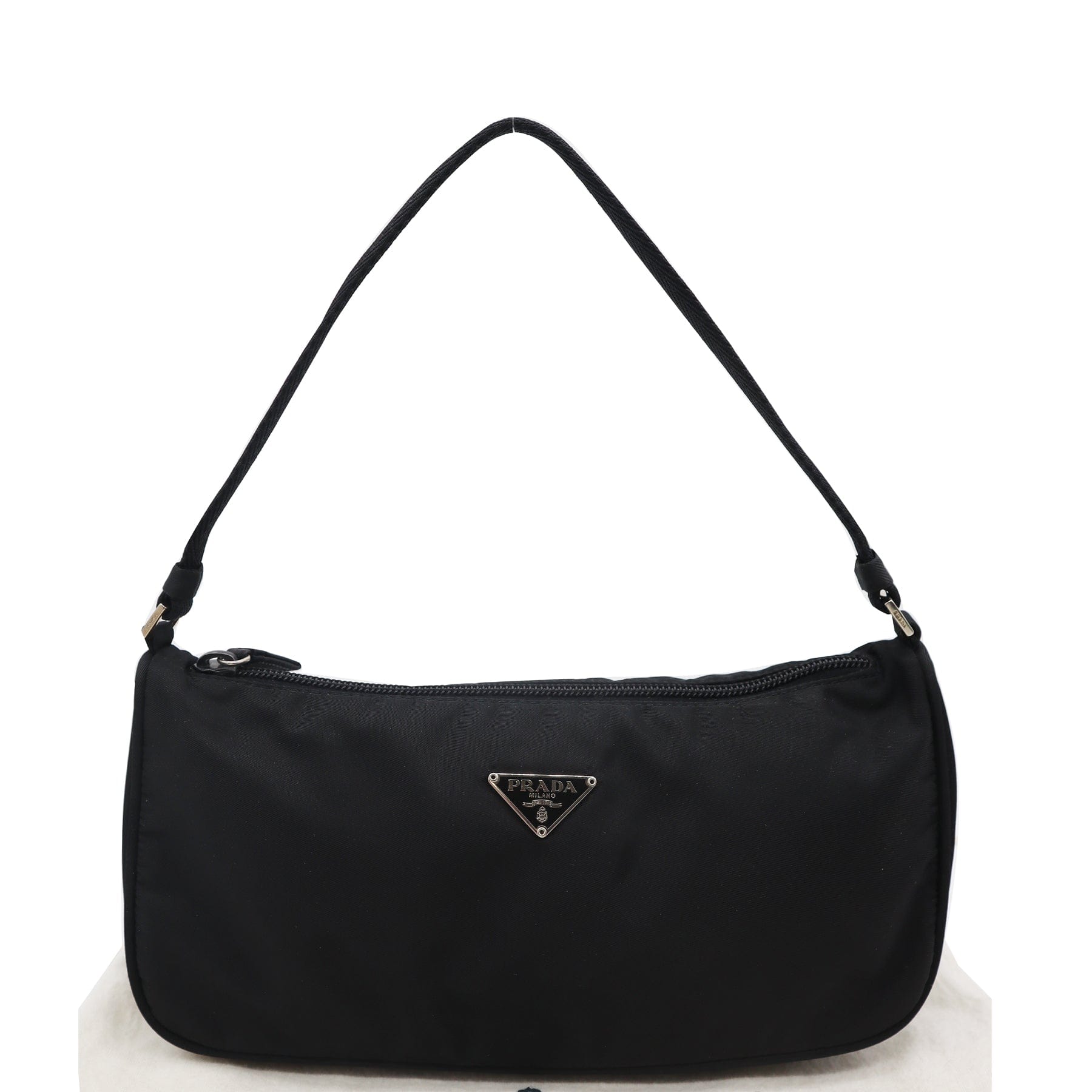 Prada Tessuto Pochette Sold Travel Bag Nylon