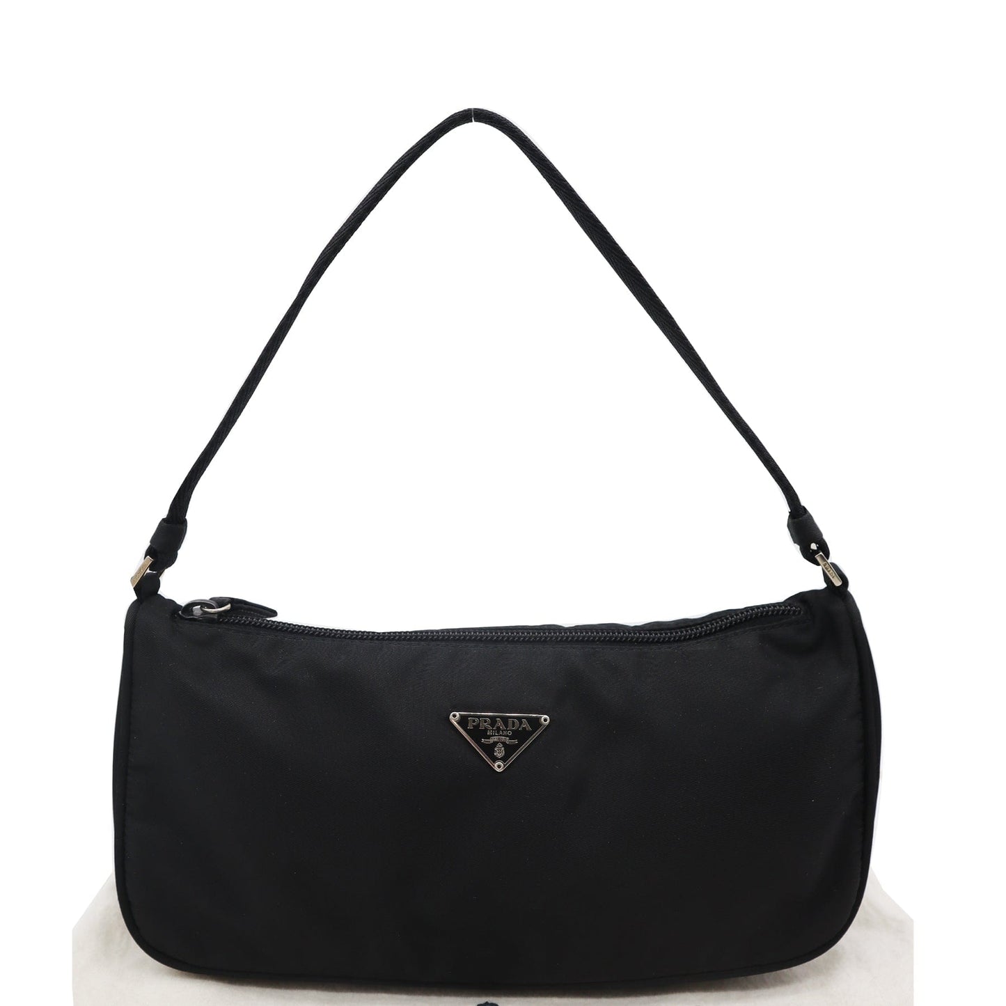 Prada Tessuto Pochette Sold Handbag Nylon Travel Bag
