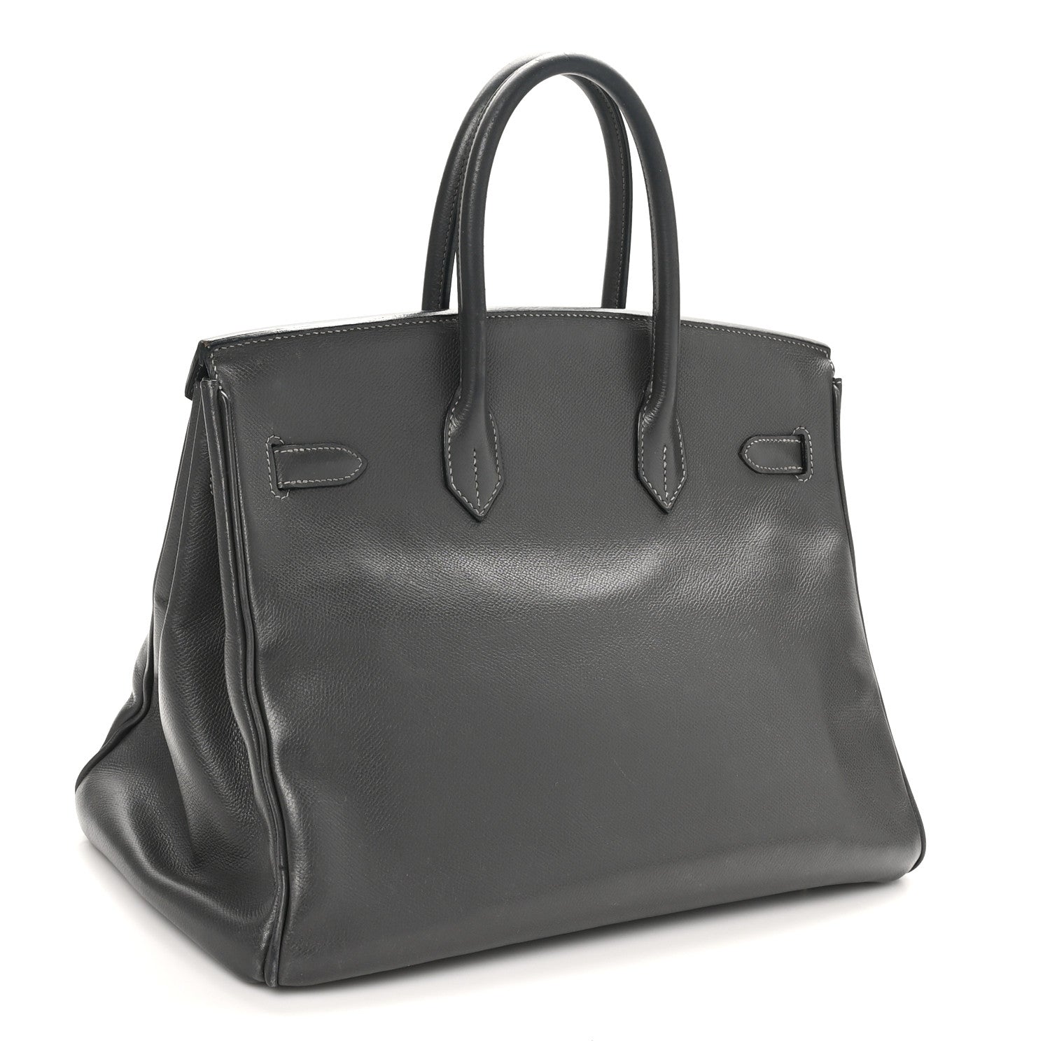 Hermes Epsom Birkin Ardoise Handbag Travel Bag