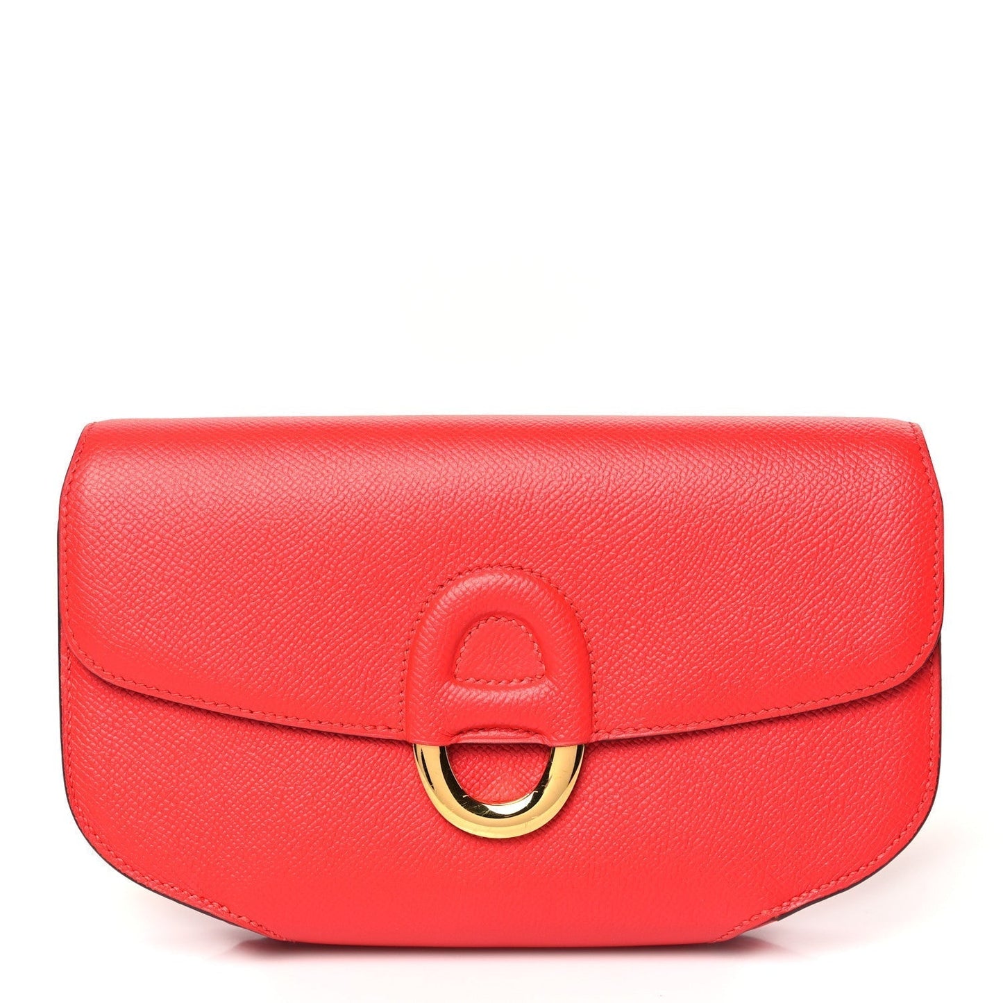 Hermes Epsom Cherche Midi Clutch Rouge Tomate Clutch Bag