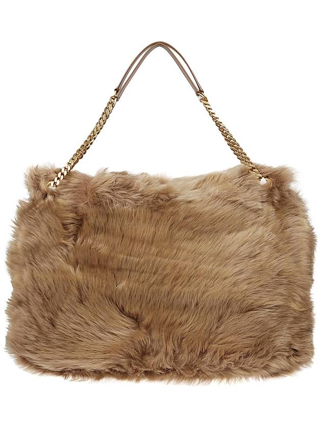 YSL Saint Laurent Luxury Trending Niki Oversized Shearling Shoulder Bag Rouan D1O 2979 1