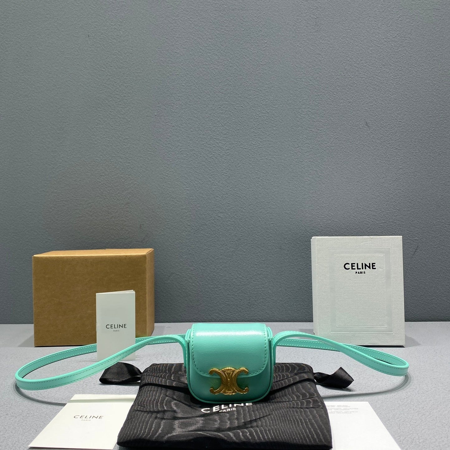 Top Quality Triomphe Itop Quality Mint For Mini Travel Bag 10I513Dpv29Im 8852