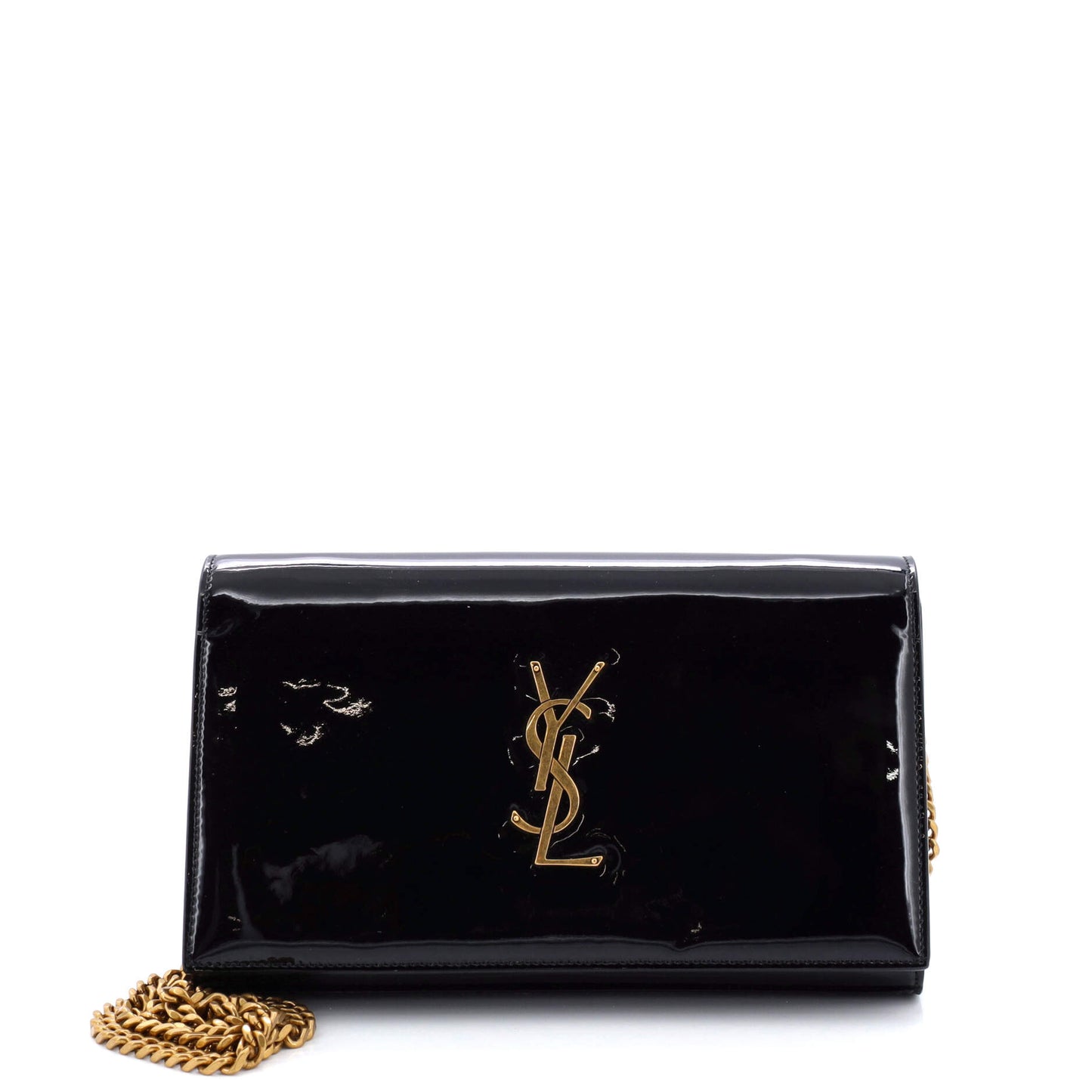 YSL Saint Laurent Trending Classic Wallet On Patent Crossbody Bag Monogram Chain