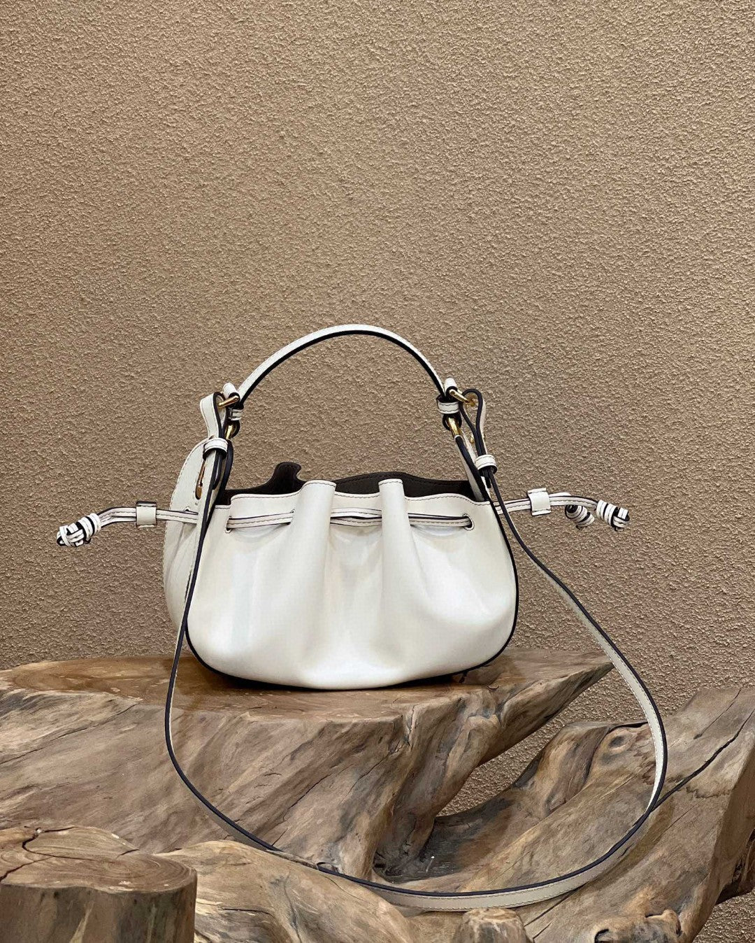 Pomodorino White Mini Travel Bag