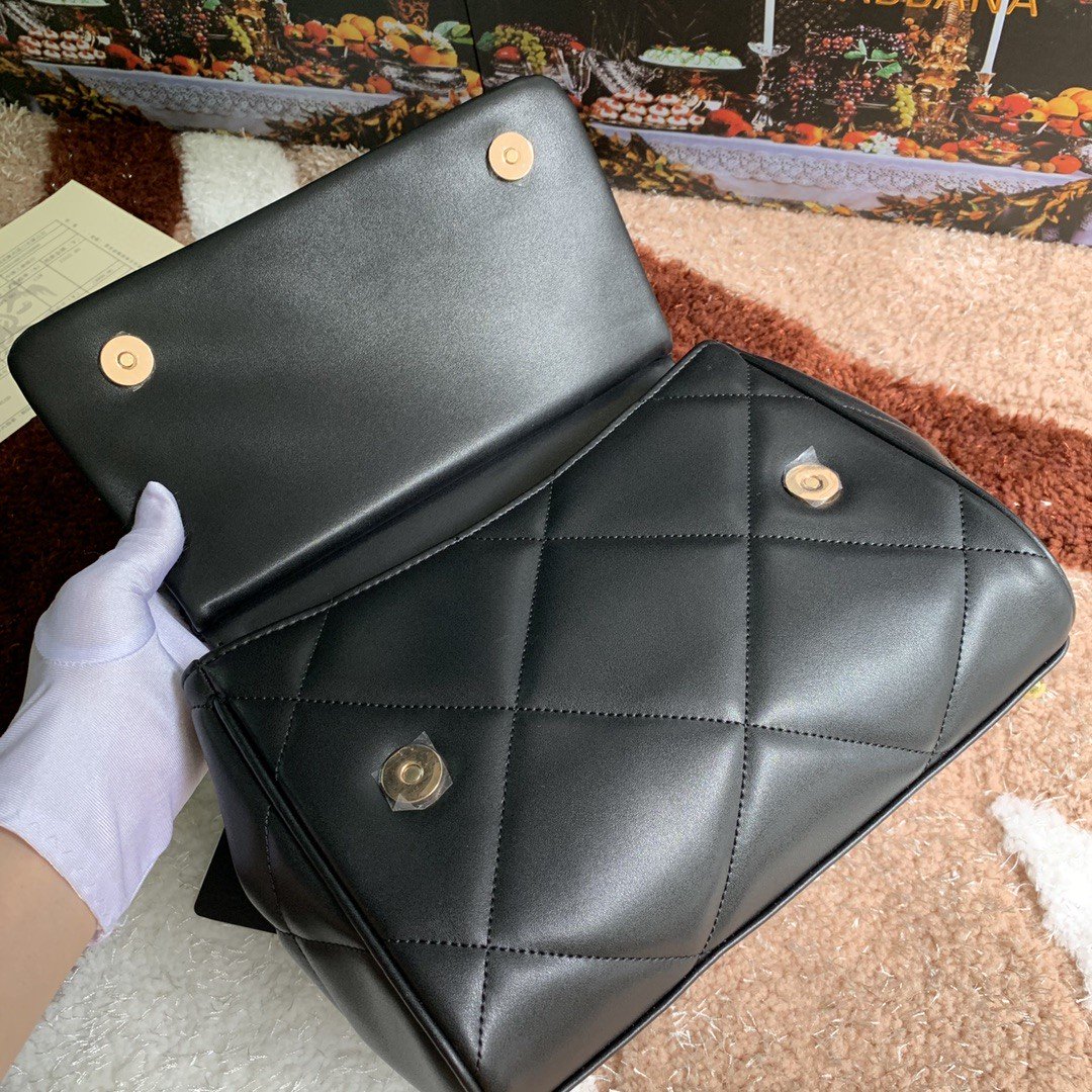 Top Quality Sicily Bag In For Women Quilted Black Travel Bag