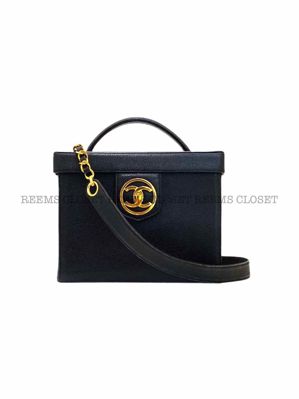 CHANEL   Black Vanity Case