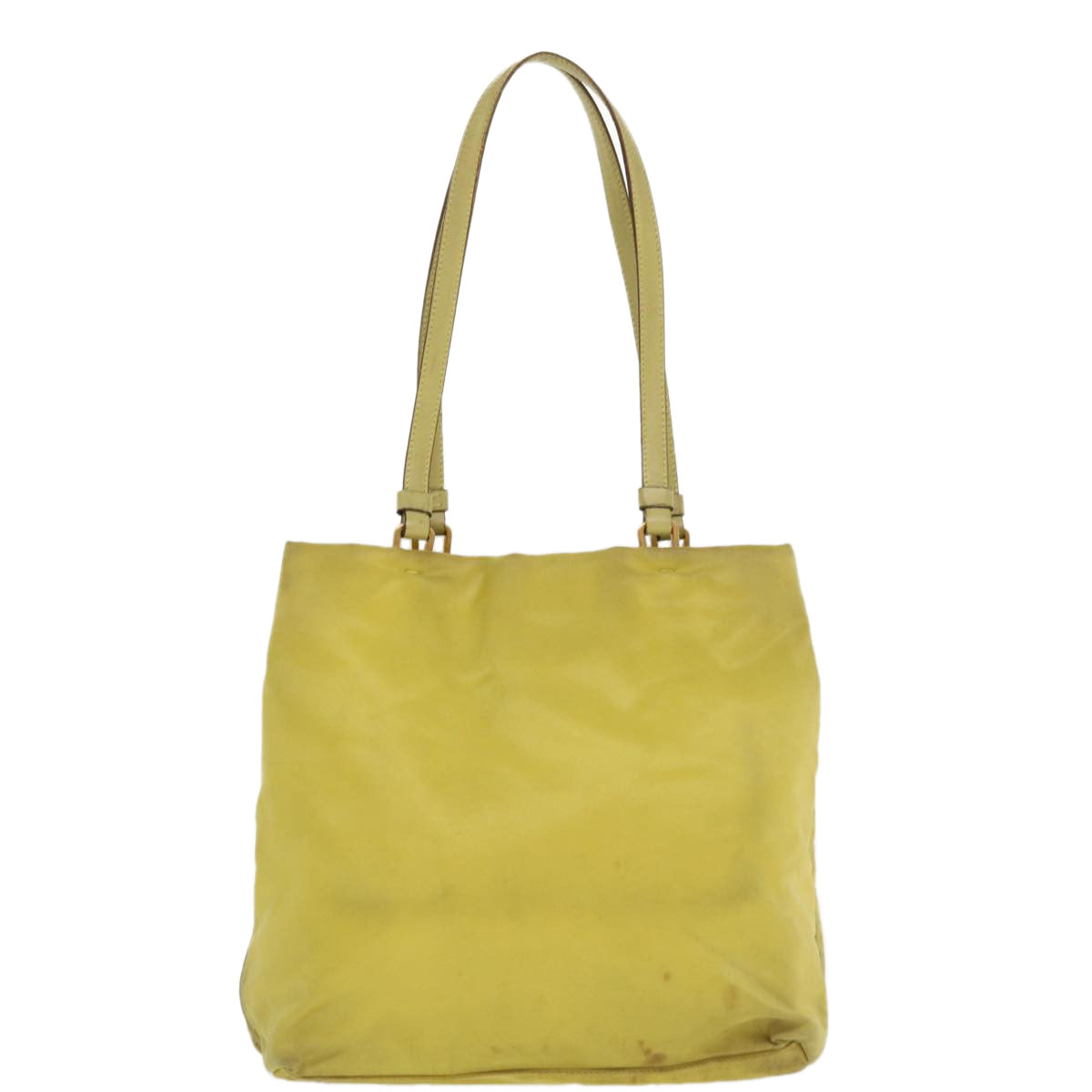Prada Shoulder Bag Nylon Yellow Nylon Yellow Ac1462