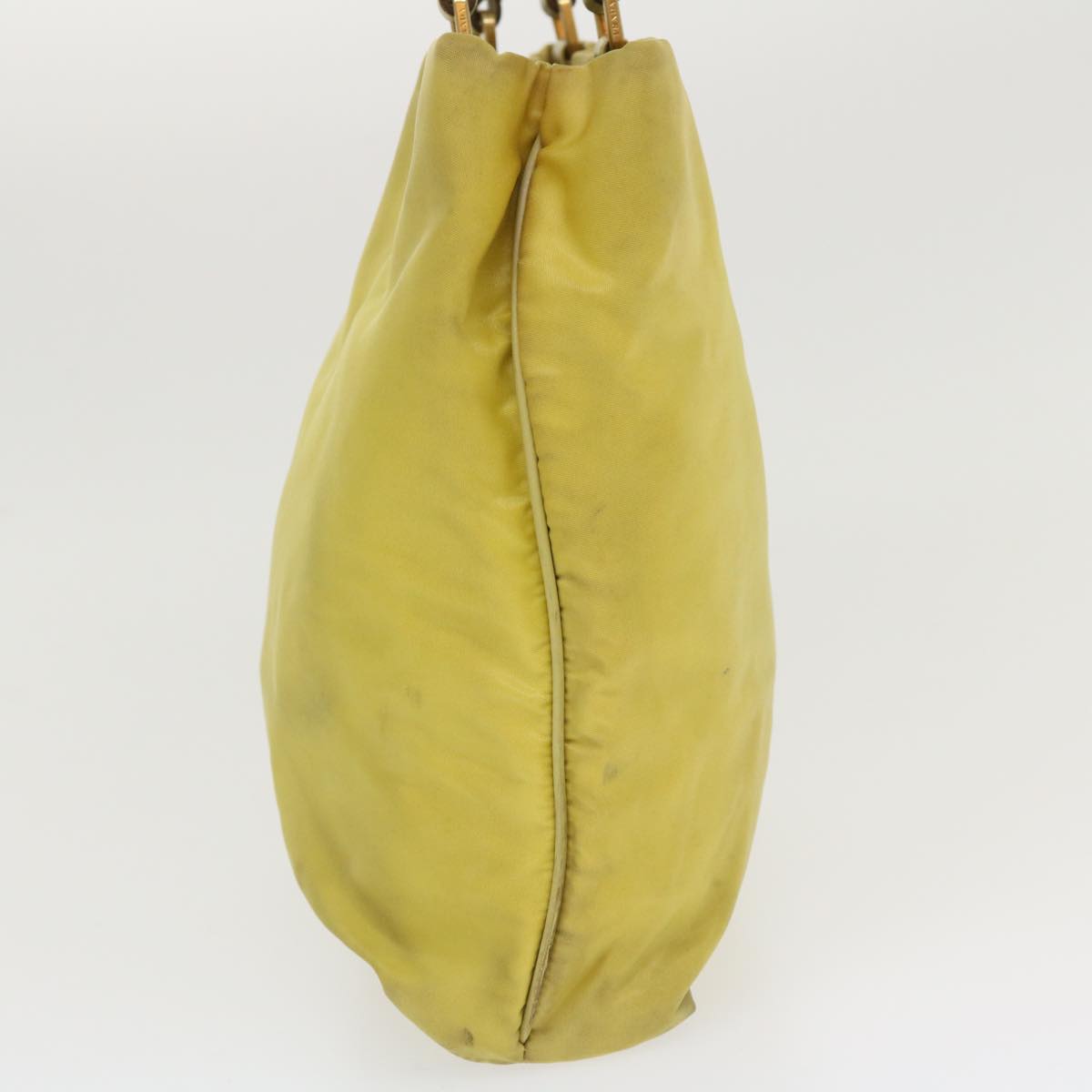 Prada Shoulder Bag Nylon Yellow Nylon Yellow Ac1462