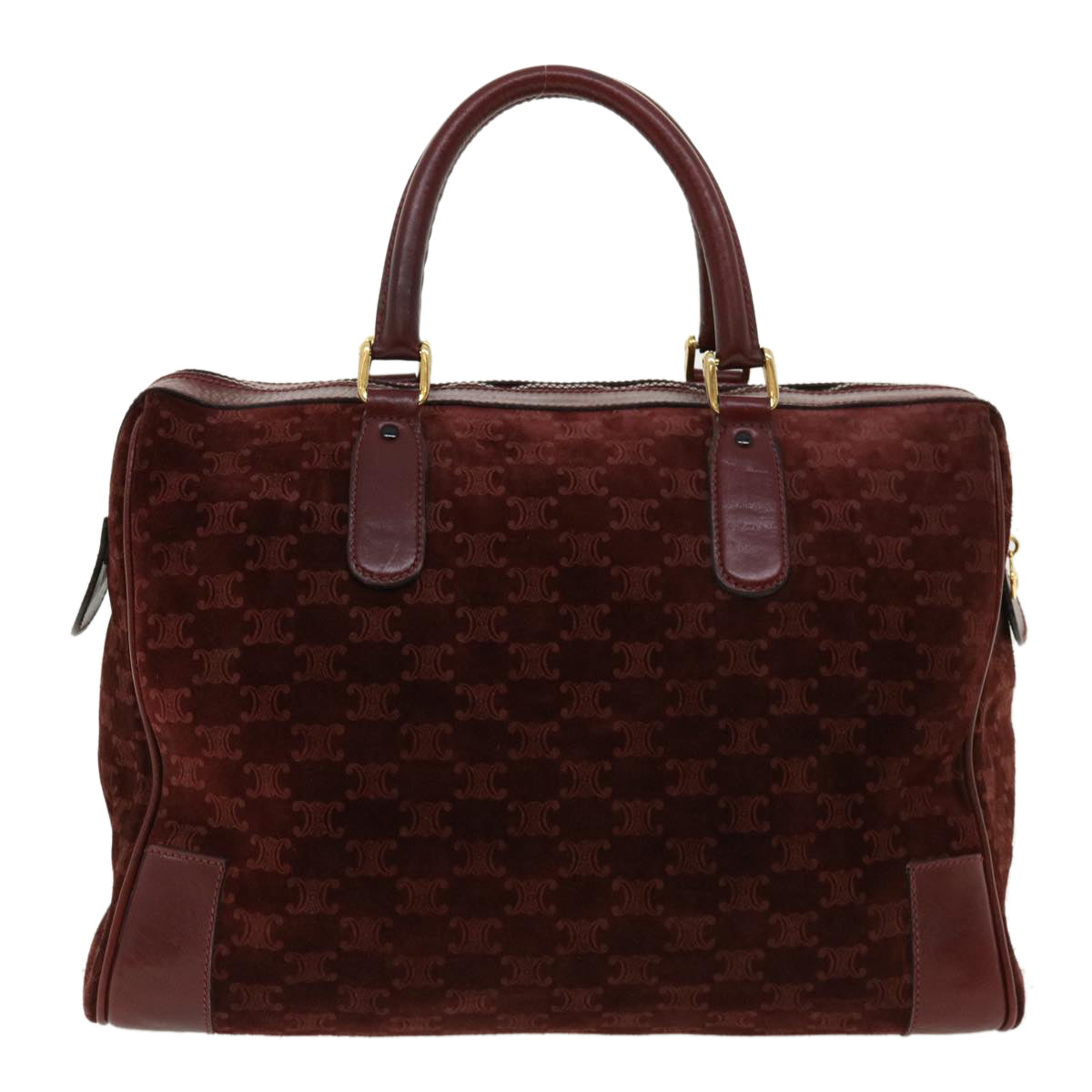 Luxury Macadam Boston Bag Pvc Ac Leather Canvas Travel Bag